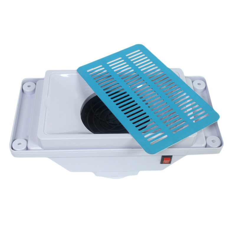 Ist der 6-W-Desktop-Nagelstaubsauger für den intensiven Dauereinsatz in Nagelstudios geeignet?