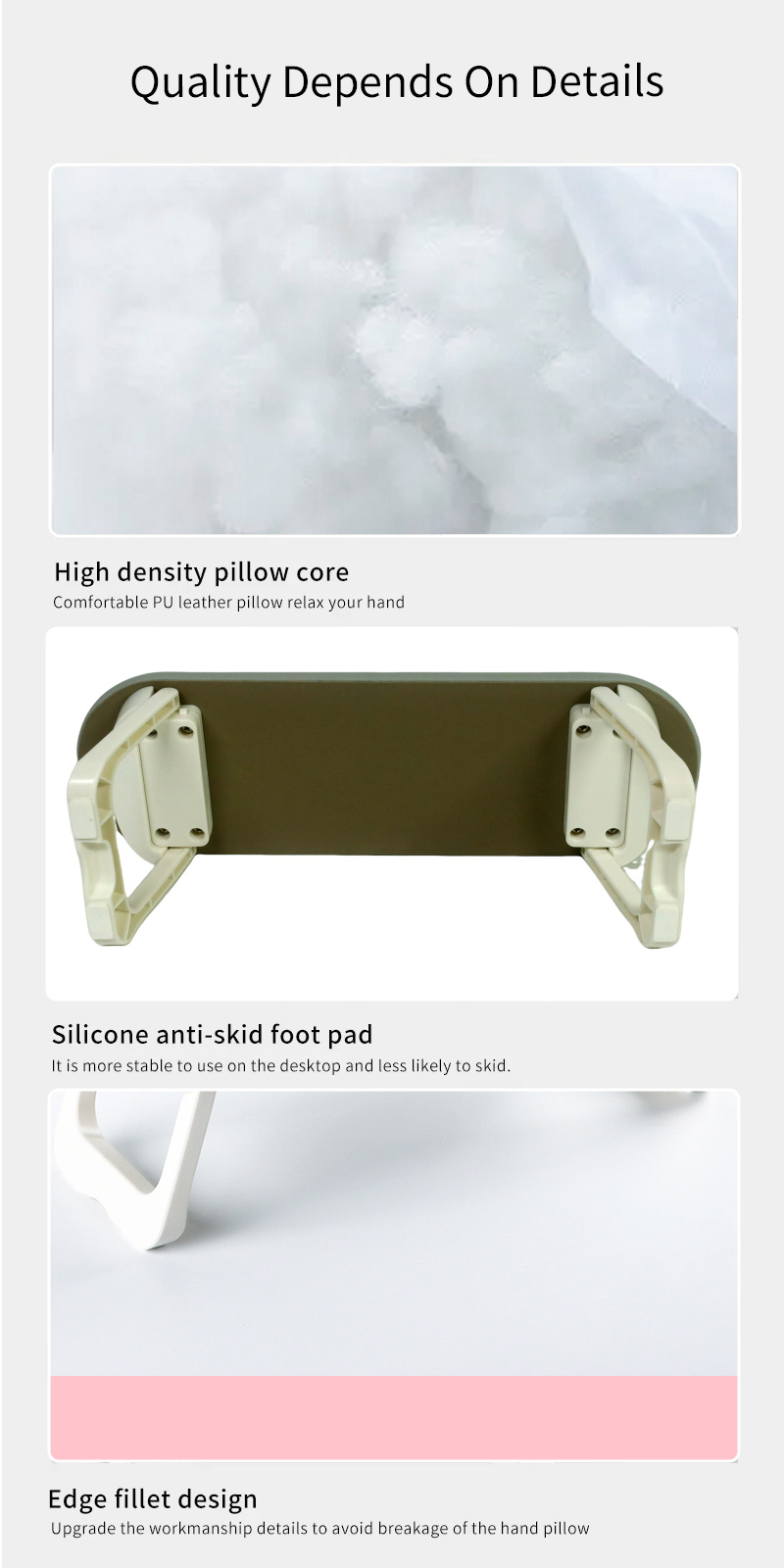 Hand Rest Designed for Manicures