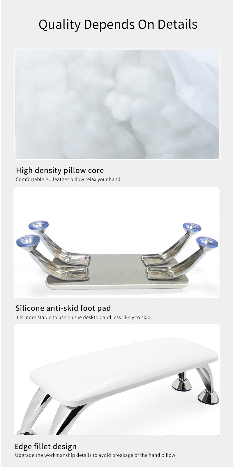 Soft and Comfortable Hand Rest
