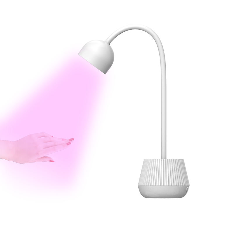 Wiederaufladbare kabellose Desktop-Nageltrocknerlampe 24 W