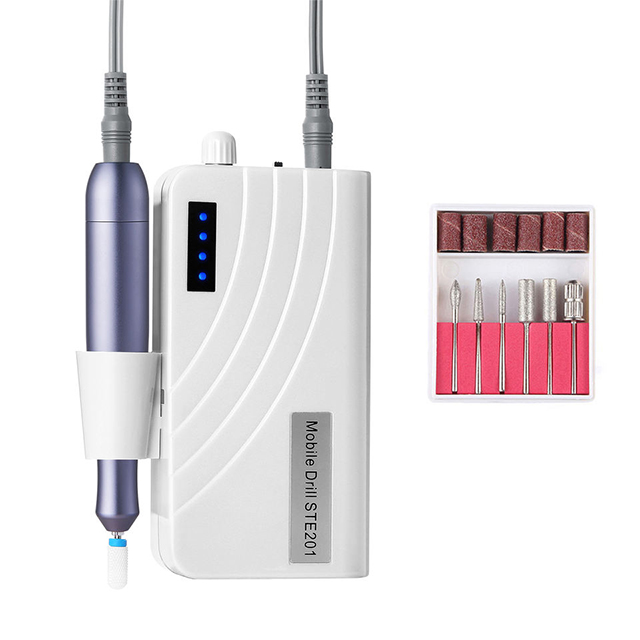 Wiederaufladbares Nagelbohrer-Set Professional Online USB 30 W 35000 U/min